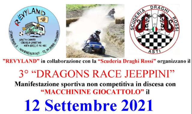 Revigliasco d'Asti | Dragons Race Jeeppini - edizione 2021