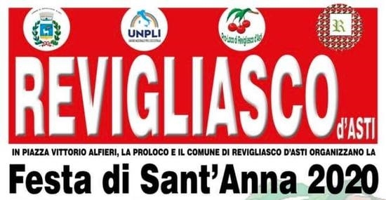 Revigliasco d'Asti | Festa di Sant'Anna - edizione 2020
